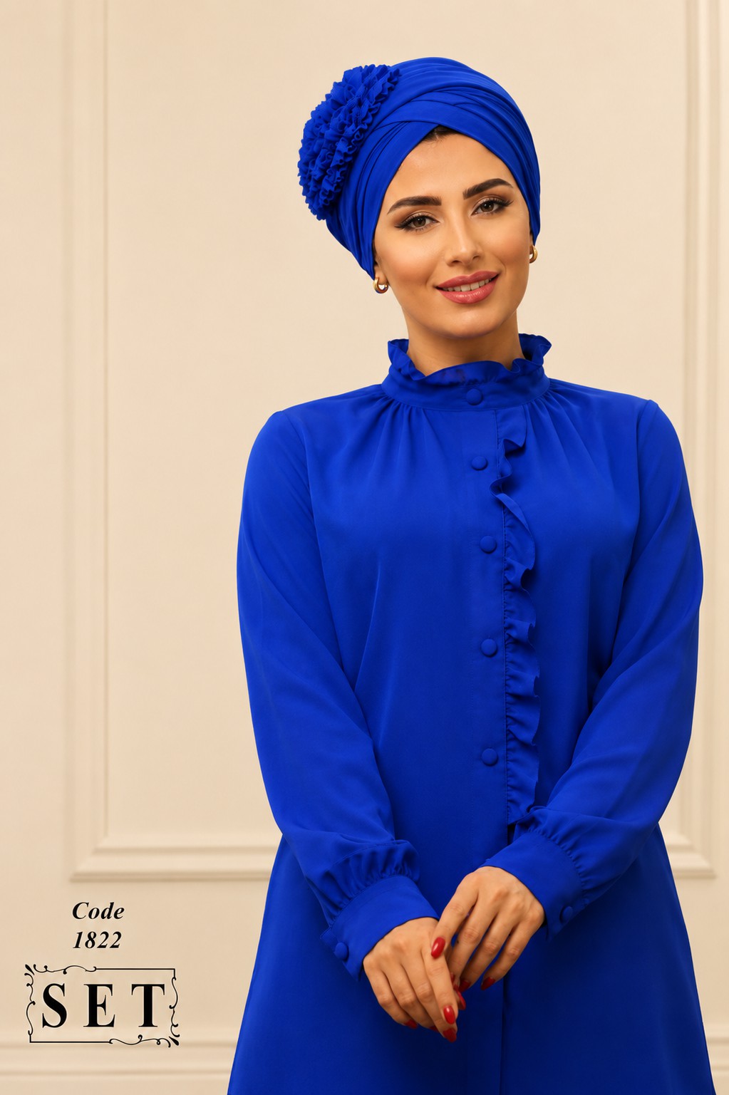 شومیز مدل الماس رنگ کاربنی برند SET