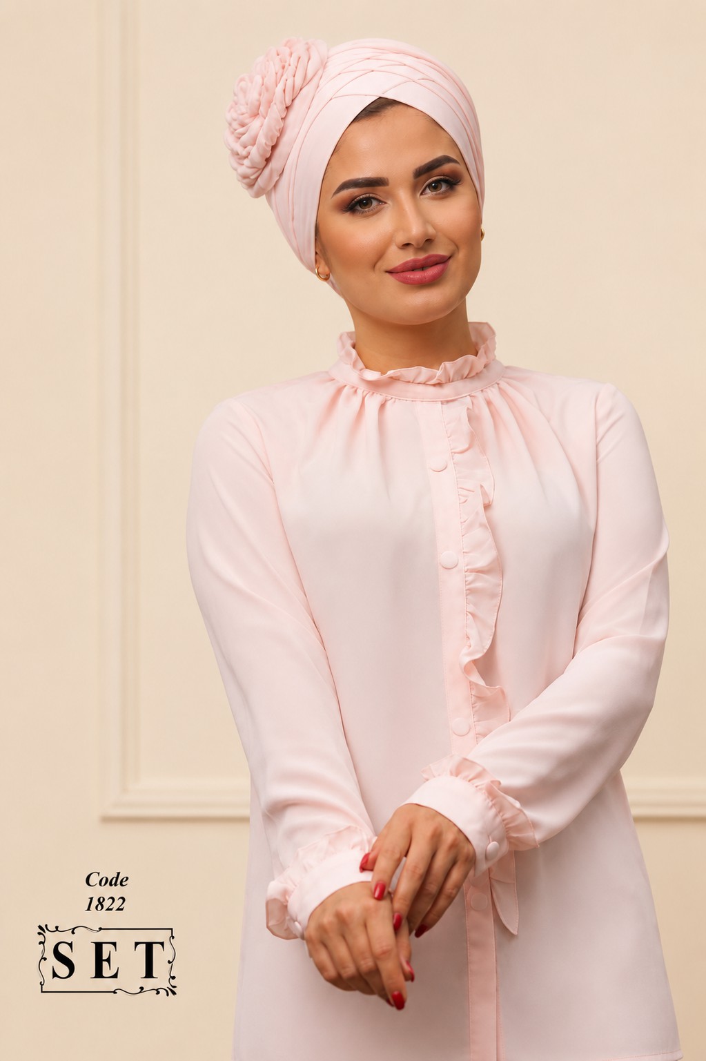 شومیز مدل الماس رنگ پنککی برند SET